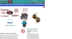 Desktop Screenshot of cjackets.com